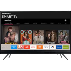 Smart TV LED 49" Samsung UN49K5300AGXZD Full HD com Conversor Digital Integrado Wi-Fi 2 HDMI 1 USB com Tizen Gamefly Áudio Frontal