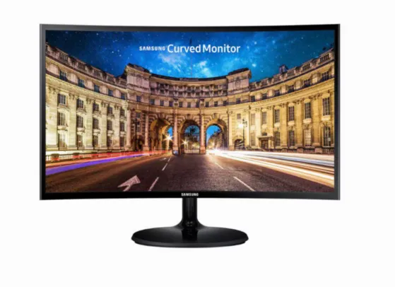 Monitor Curvo Samsung 27" FHD, HDMI, VGA, Freesync, CF390