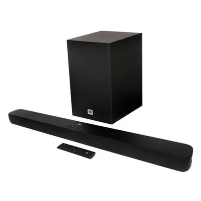 Soundbar Subwoofer JBL Cinema SB180, Wireless, 2.1 Canais, Bluetooth, 110W RMS, Preto - 28913746