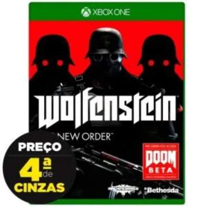 [Insinuante] Jogo Wolfenstein: New Order para Xbox One (XONE)  por R$ 66
