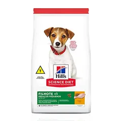 Ração Hill's Science Diet para Cães Filhotes Pedaços Pequenos 800g