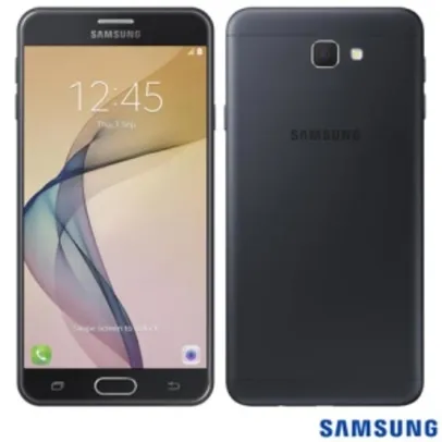 Samsung Galaxy J7 Prime Preto, Tela de 5,5”, 32 GB - R$1.035,72 a vista ou R$1.188,96 em 12 vezes