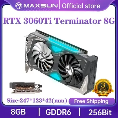 MaxSun Rtx 3060 Terminator 12G DDR6