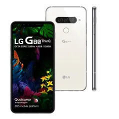 Smartphone LG G8S ThinQ 128GB, 6,21" OLED, Inteligência Artificial, Resistente a Impactos, Câmera Tripla, 6GB RAM e Processador Qualcomm