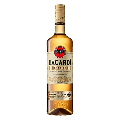 [PRIME] Bacardi, Rum Carta Oro, 980 ml