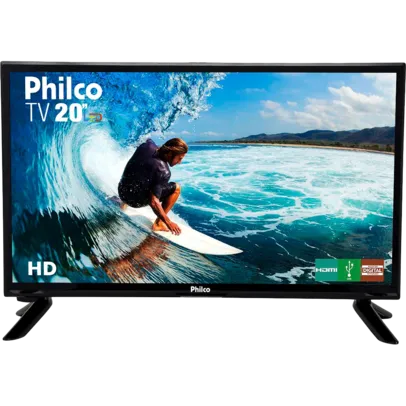 TV LED 20" Philco PH20M91D HD Conversor Digital Integrado 1 HDMI 1 USB