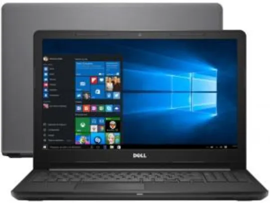 Notebook Dell Inspiron i15-3576-A70 Intel Core i7 - 8GB 2TB LED 15,6” Placa de Vídeo 2GB - R$ 3115