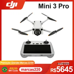 Drone profissional 4k/60fps Dji mini3 pro