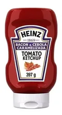 (R$ 3,82 cada) Ketchup Bacon Cebola Heinz 397g - 16 Unidades