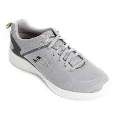 Tênis Skechers Burst Deal Closer Masculino - Cinza e Preto - R$135