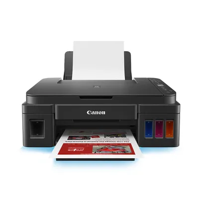 Multifuncional Canon Tanque de Tinta G3110 Wi-Fi e USB Imprime, Copia e Digitaliza