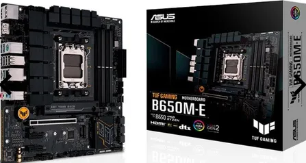 Placa Mae Asus TUF Gaming B650M-E, DDR5, Socket AMD AM5, M-ATX, Chipset AMD B650, TUF-GAMING-B650M-E