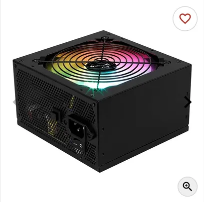 FONTE AEROCOOL DORADO, 550W, RGB, 80 PLUS BRONZE, PRETO, DORADO-550W