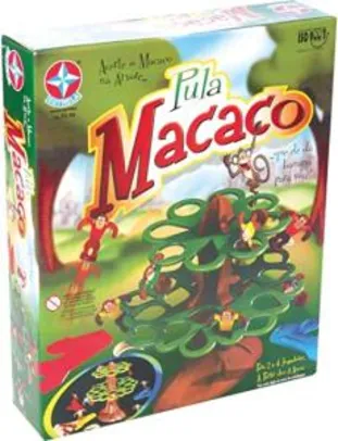 Jogo Pula-Macaco - Com Frete Grátis Amazon Prime - R$ 32,90