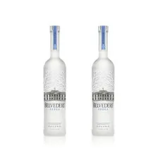 Kit 2 Garrafas Belvedere Pure 700ml | R$170