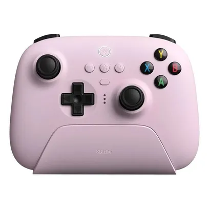 Foto do produto Controle 8bitdo Ultimate 2.4g Hall Effect - Rosa -original