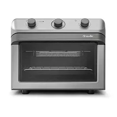 110v Air Forno Elétrico e fritadeira Mueller 35 Litros Prata com função Air Fryer MFB35G