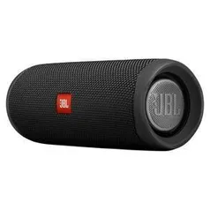 Caixa de Som Portátil JBL Flip 5 com Bluetooth, À Prova D'água - Preto