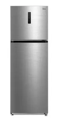 Geladeira auto defrost Midea MD-RT468MTA042 inox com freezer 347L 220V