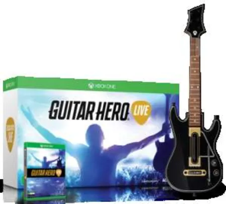 [Saraiva] Guitar Hero Live Bundle - Xbox One por R$ 285