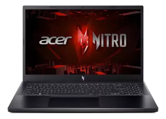 [CC SANTANDER] Notebook Gamer Acer Nitro V Intel Core I5 - 13420H, 8GB Ram, 512GB SSD, NVIDIA RTX4050, Windows 11 Home, Tela 15,6 Full HD