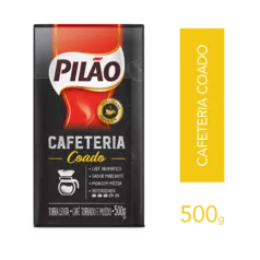 Pilão Cafeteria Coado Vácuo 500g