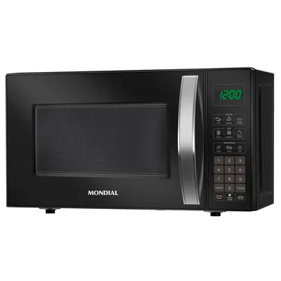 Forno Micro-ondas 21L Mondial MO01 Preto 127V