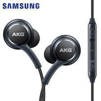 Fone de ouvido AKG réplica Galaxy S10/S9/S8 - R$8