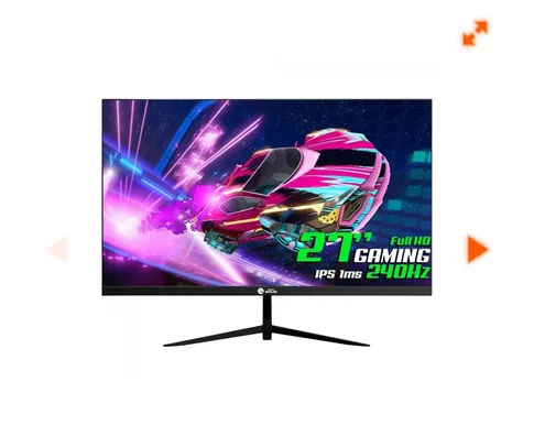 Monitor Gamer Ninja Tenseigan, 27 Pol, Full HD, IPS, 1ms, 240Hz, FreeSync, HDR, HDMI/DP, Black, MGN-007-27B