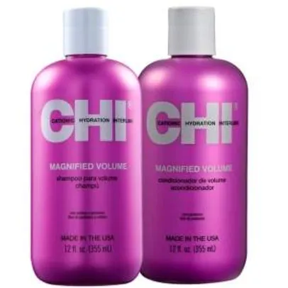 [Beleza na Web] Kit Shampoo e Condicionador CHI Magnified Volume, 355ml - R$100
