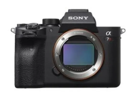 Câmera Mirrorless Sony Alpha 7RIV (corpo) Full frame 61 megapixel com gravação 4K (A7R4) | R$ 23000
