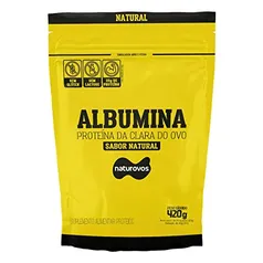 Naturovos Albumina (420G) Natural - Se tiver cupom sai por 11 reais cada.