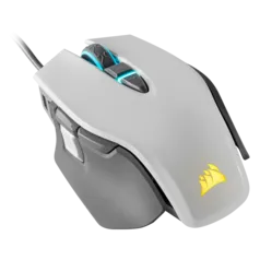 Mouse Corsair Gamer M65 RGB ELITE, 18.000DPI, 8 Botões Programáveis, White, CH-9309111-NA