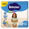 Product image Fralda Babysec Ultrasec Galinha Pintadinha, XG, 20 unidades