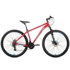 Bicicleta Houston Mercury HT Aro 29 Freio a Disco Quadro 19” Vermelha