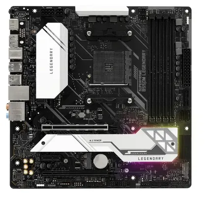 Placa Mãe SuperFrame B550M Legendary Series Chipset B550, AMD, AM4, mATX, DDR4, SF-B550-LS