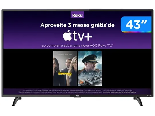 Smart TV Full HD LED 43” AOC | R$1709