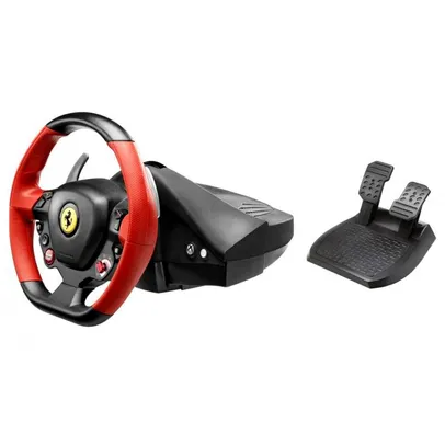 Volante Thrustmaster Ferrari 458 Spider, Preto e Vermelho, XBOX - 4460105