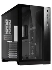 Gabinete Gamer Lian Li O11 Dynamic, Mid Tower, Vidro Temperado, Black, Sem Fonte, Sem Fan, PC-O11 DX