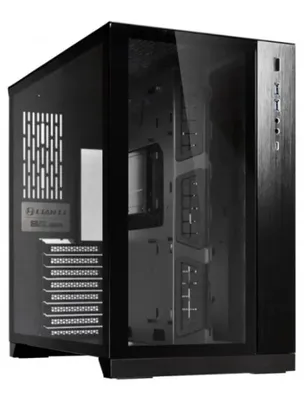 Gabinete Gamer Lian Li O11 Dynamic, Mid Tower, Vidro Temperado, Black, Sem Fonte, Sem Fan, PC-O11 DX