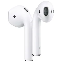 AirPods Apple com Estojo de Recarga, Bluetooth, Branco - MV7N2AM/A