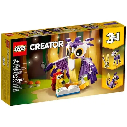 LEGO Creator 3 em 1: Criaturas da Floresta da Fantasia - 175 Peças