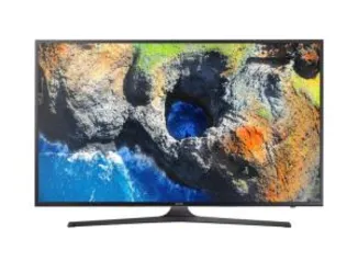 Smart TV LED 49" Samsung UN49MU6100GXZD Ultra HD 4K USB Preto com Conversor Digital Integrado - R$2374