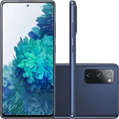 Smartphone Samsung Galaxy S20 FE 5G, 6GB RAM, Snapdragon 865, 128GB, Octa Core, Câmera Tripla 32MP, Tela Infinita 6.5, Azul Marinho - SM-G781BZBRZTO