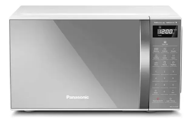 Micro-ondas Panasonic Dia-a-Dia NN-ST27LWRU st27   branco 21L 220V - R$ 509