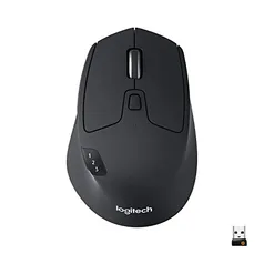 Mouse sem fio Logitech M720 Triathlon com Conexão USB Unifying ou Bluetooth