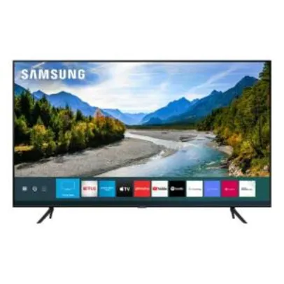 Smart TV 4K Samsung QLED 50" UHD 50Q60T | R$2.699