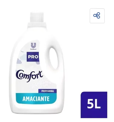 Amaciante Concentrado Comfort Profissional Puro Cuidado 5L