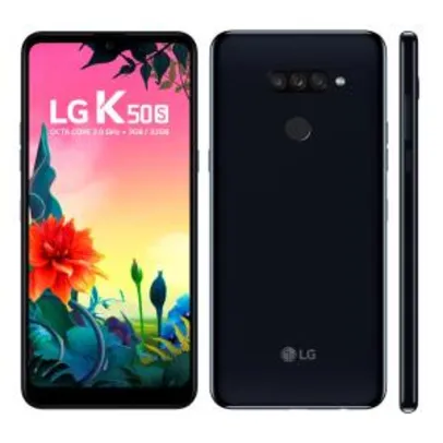 Smartphone LG K50S Preto 32GB | R$849