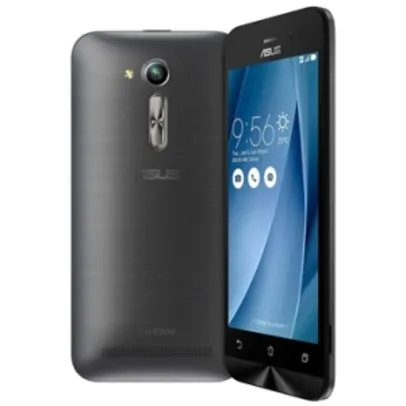 [ÉFacil] Smartphone Zenfone Go, Dual Chip, Prata, Tela 4.5", 3G+Wi-Fi, Android 5.1, 5MP, 8GB - Asus por R$460